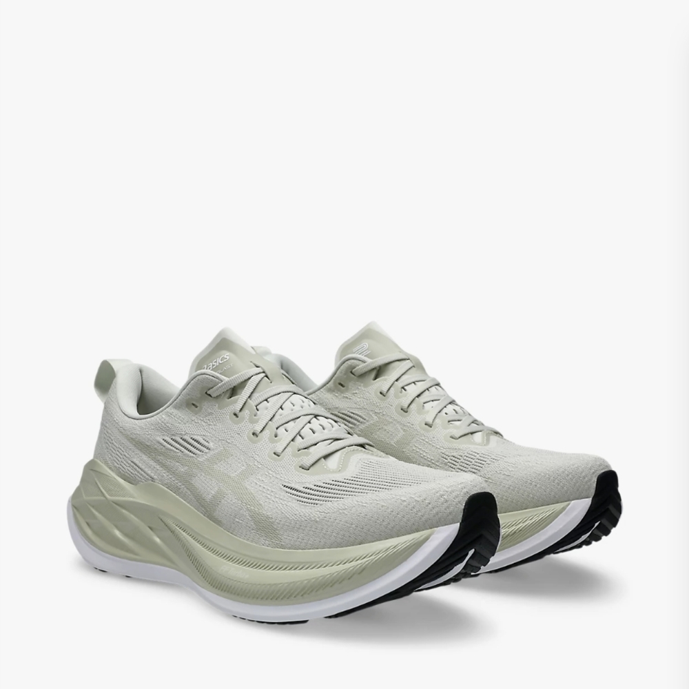 ASICS Light Green Running Shoes